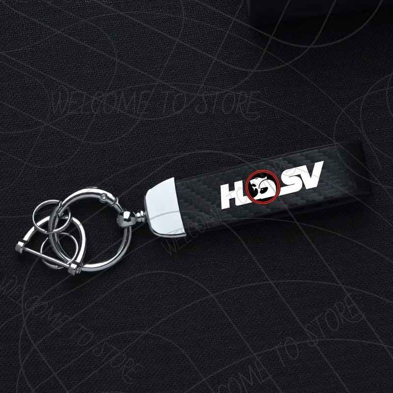 1pcs Carbon Fiber Keychain For Holden HSV (Brand New)