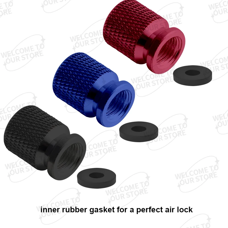 4pcs HSV Valve Protection Caps (Fits all Holden Models) (Red)