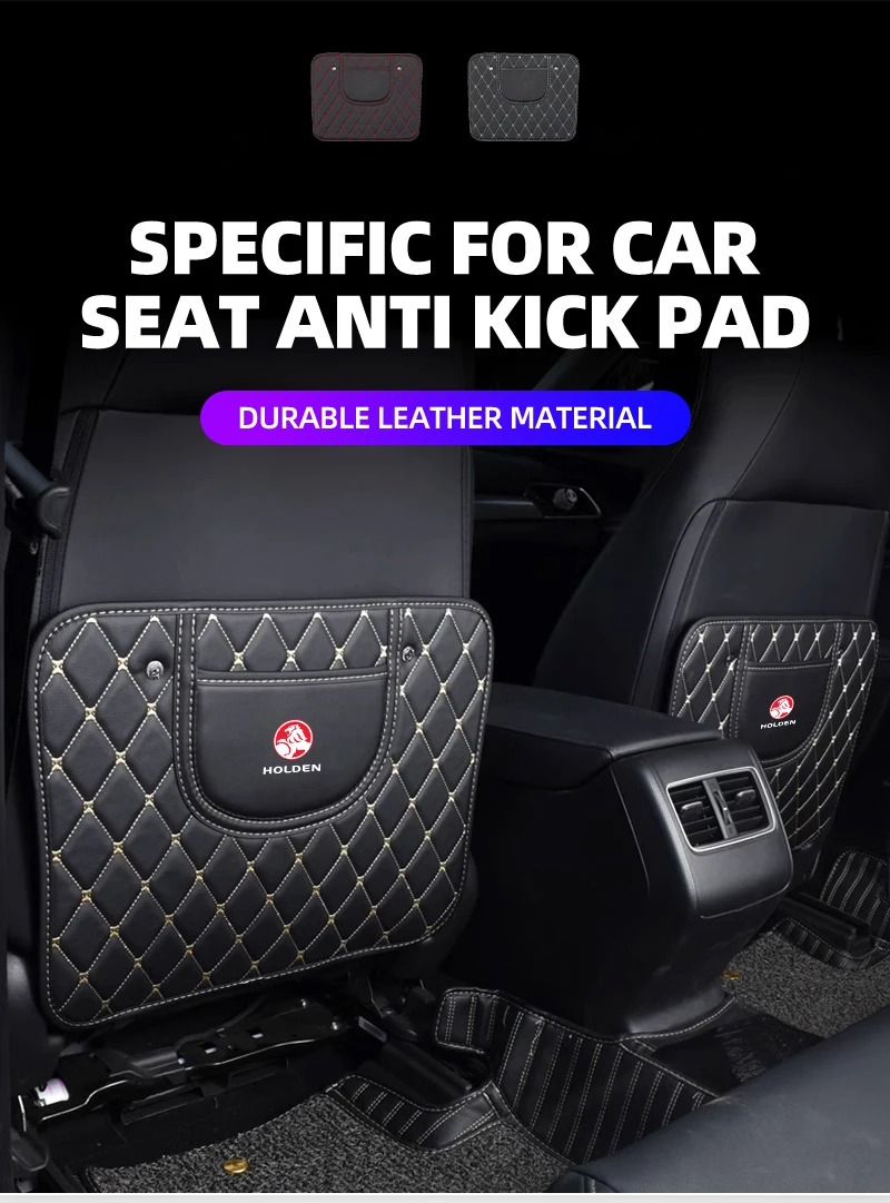 2pcs Car Seat Backrest Protections Anti-Kick Mat For Holden (Fits all Holden Models)