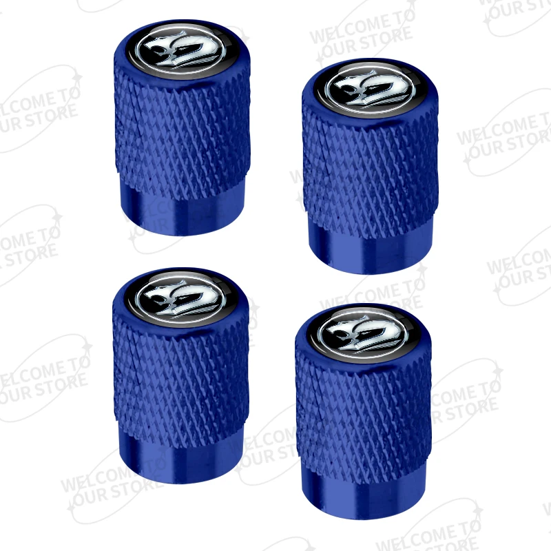 4pcs HSV Lion Head Valve Protection Caps (Fits all Holden Models)