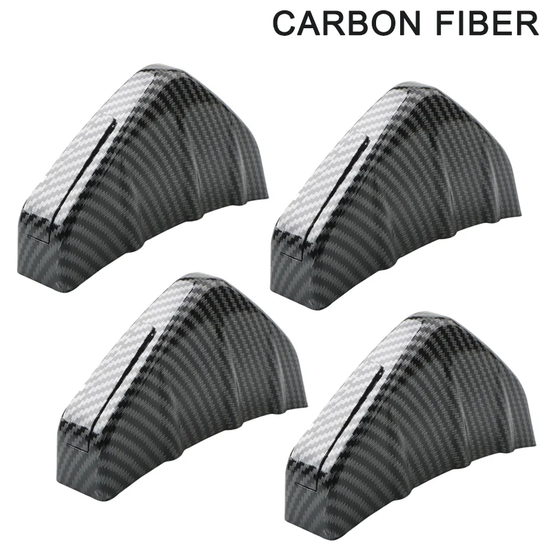 4pcs Car Carbon Fiber Rear Bumper Lip Diffuser (Brand New)