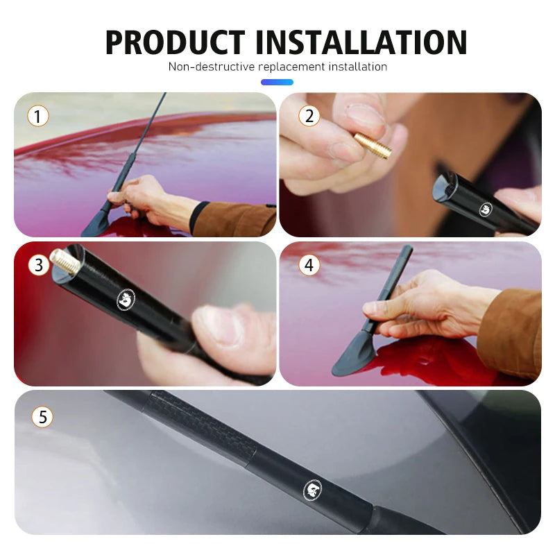 Carbon Fiber Antenna For Holden HSV (Brand New) (12CM HEIGHT)