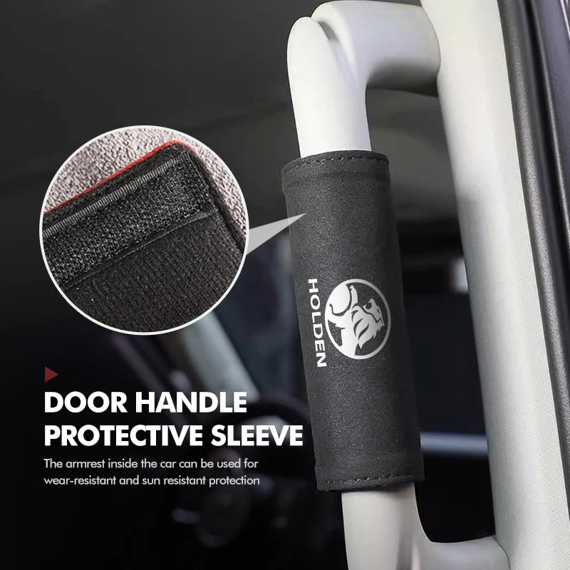 2pcs Car Door Handle Protective Sleeve Covers For Holden (Brand New)