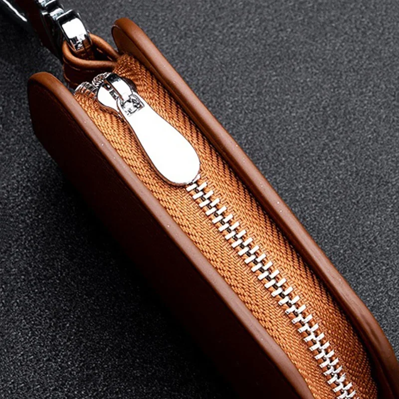 1pc Leather Keychain Case For Holden (Brown)