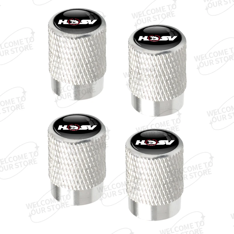 4pcs HSV Valve Protection Caps (Fits all Holden Models) (Black)