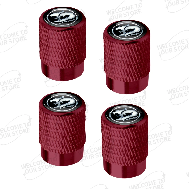 4pcs HSV Lion Head Valve Protection Caps (Fits all Holden Models)