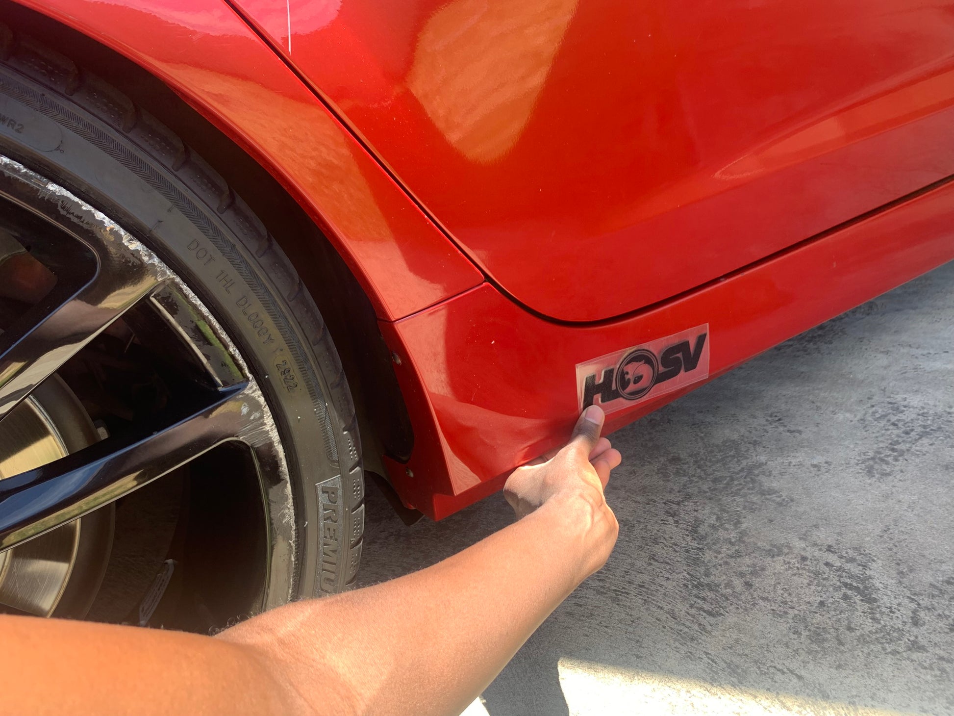 2pcs Holden HSV Car Stickers For Holden Special Vehicles (Fits all Holden Models)&nbsp;