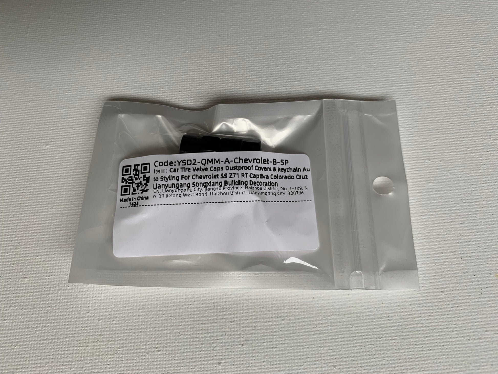 4pcs Chevrolet Valve Caps Dustproof Covers & Keychain (Fits all Holden & Chevrolet Models)