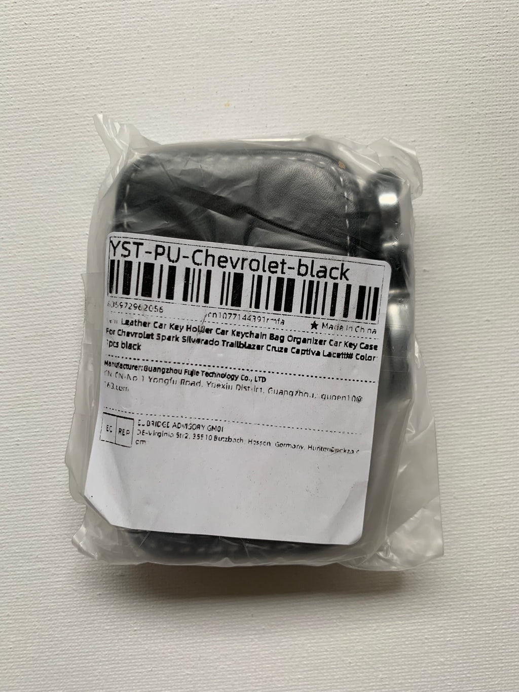 1pc Leather Keychain Holder Case For Chevrolet (Brand New)