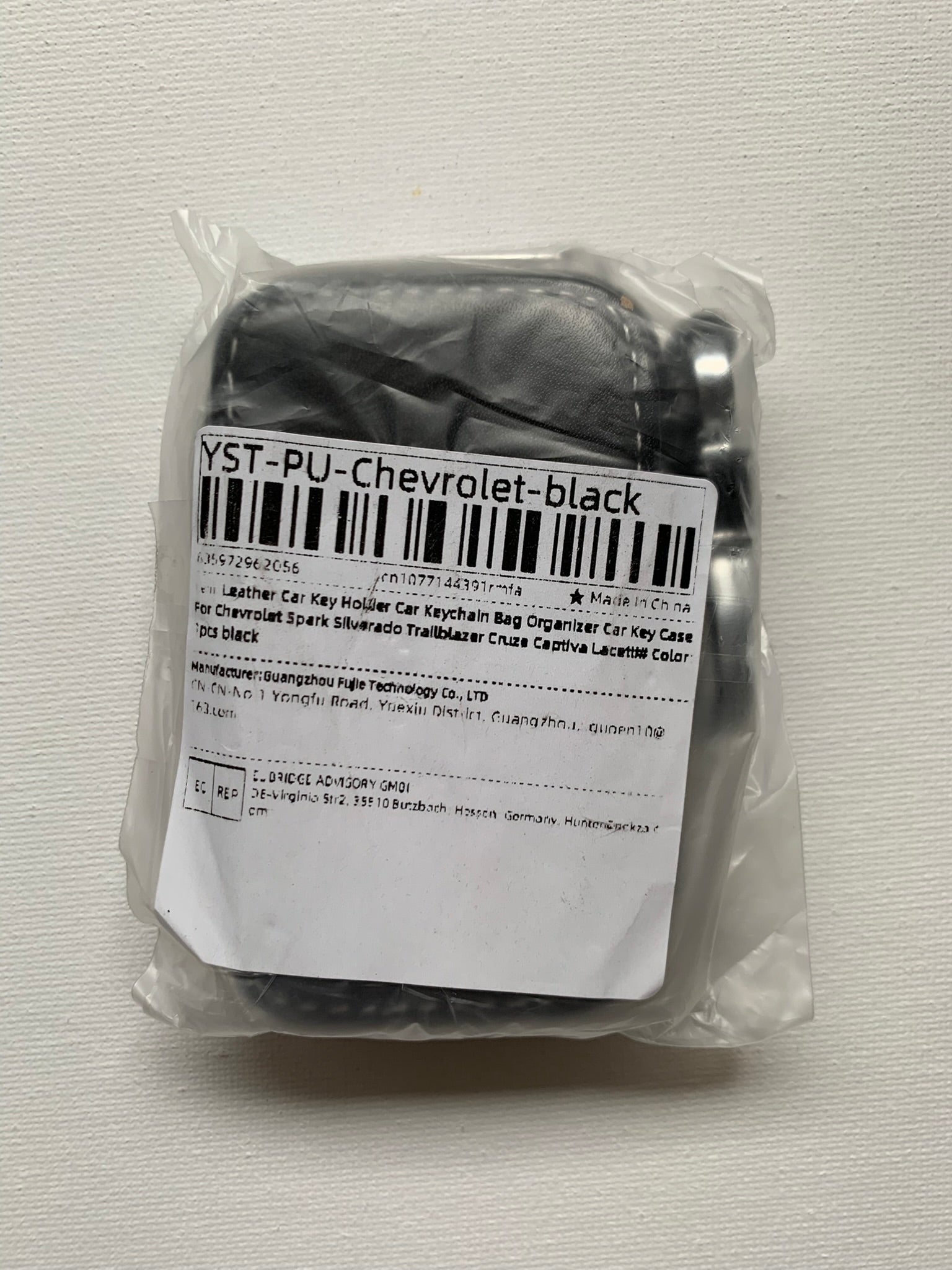 1pc Leather Keychain Holder Case For Chevrolet (Brand New)