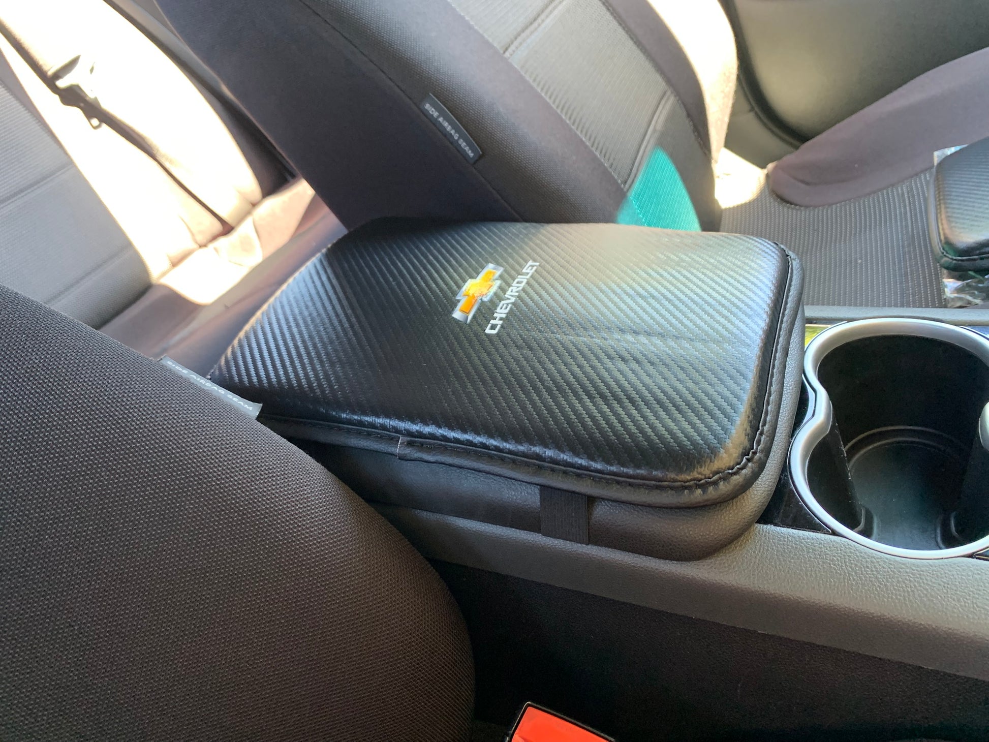 1pc Leather Armrest Cover For Center Console (Fits Holden VE Models)