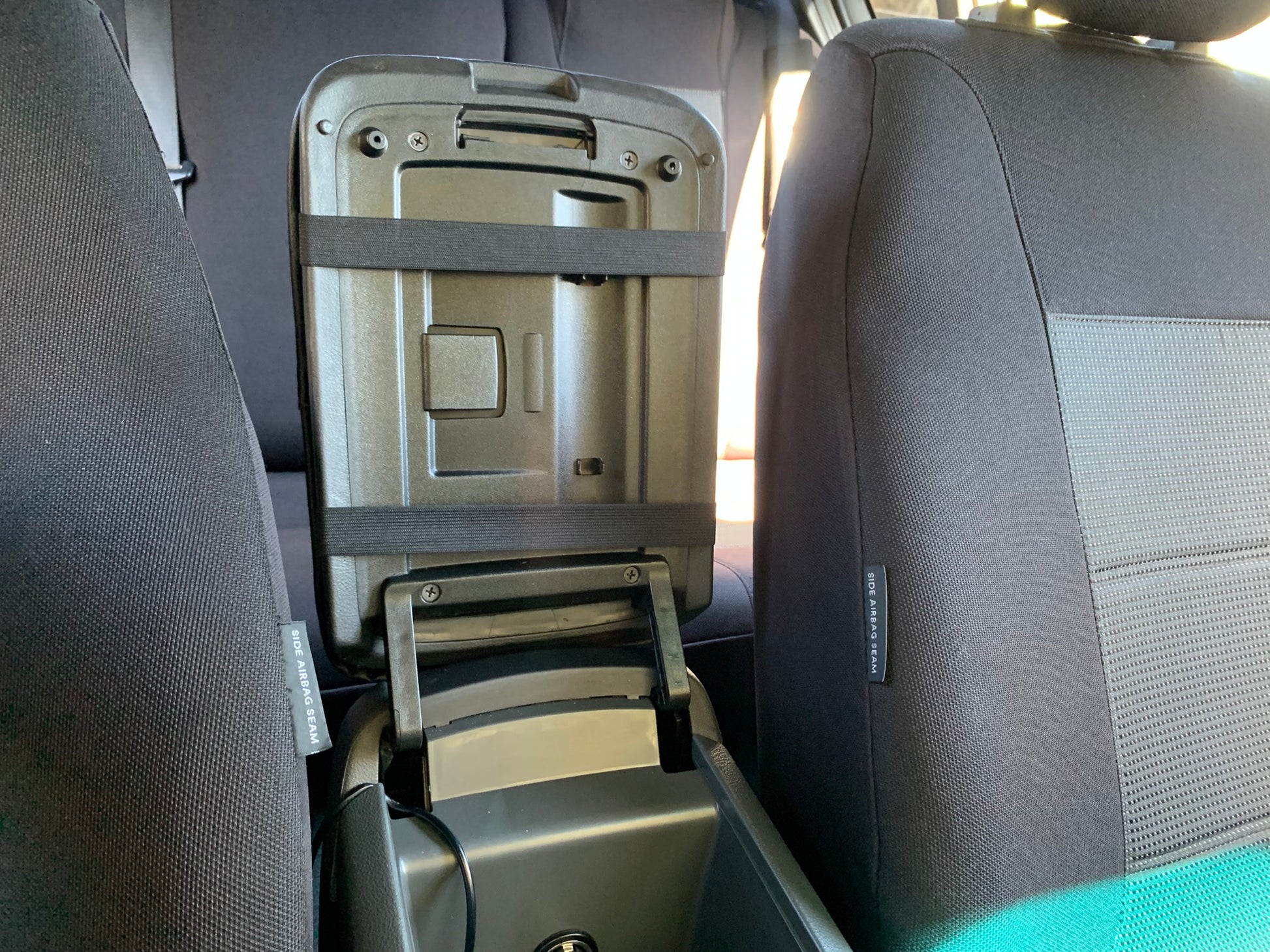 1pc Leather Armrest Cover For Center Console (Fits Holden VE Models)