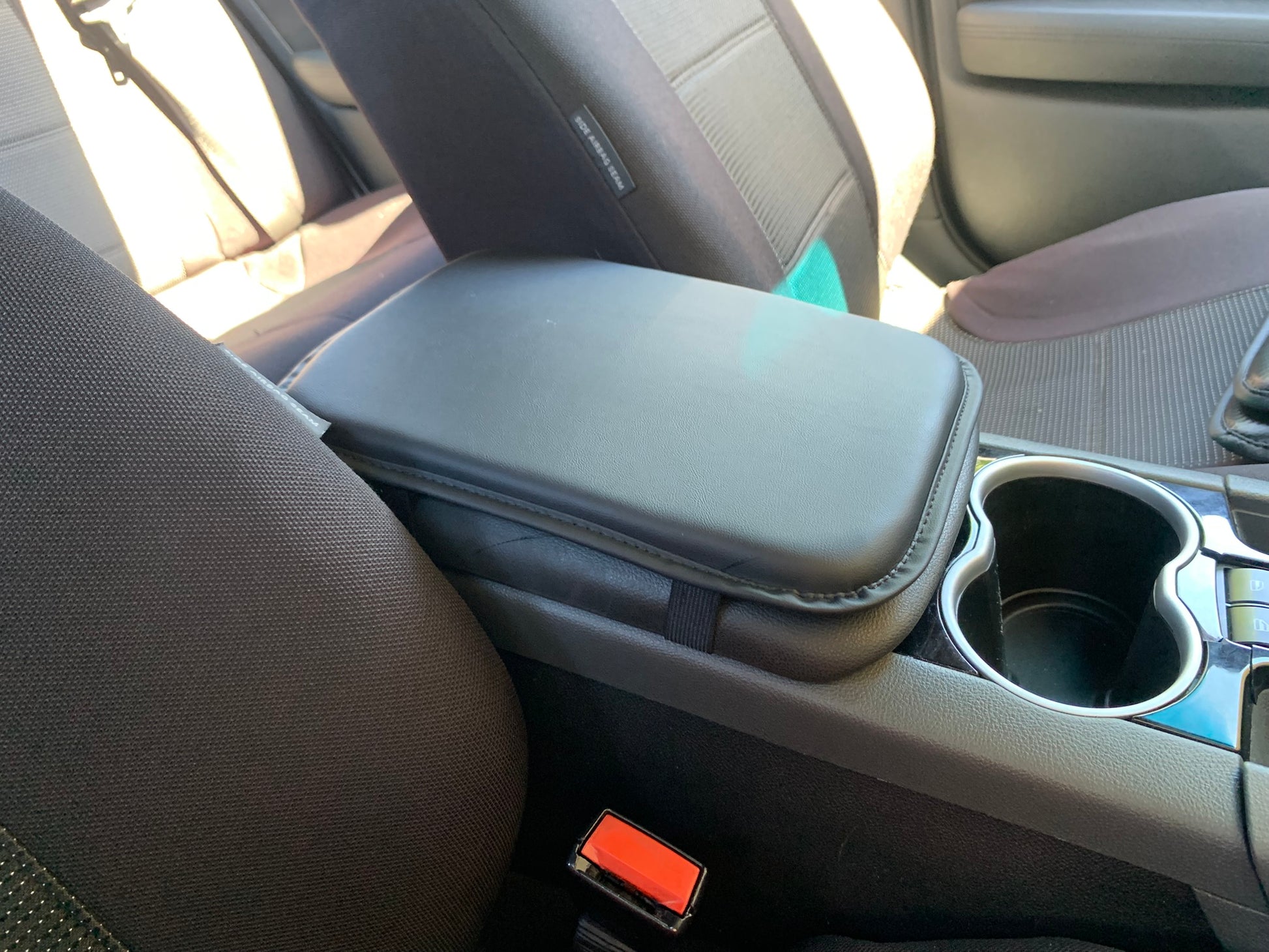 1pc Leather Armrest Cushion Cover For Center Console (Fits Holden VE S1 & S2 Models)