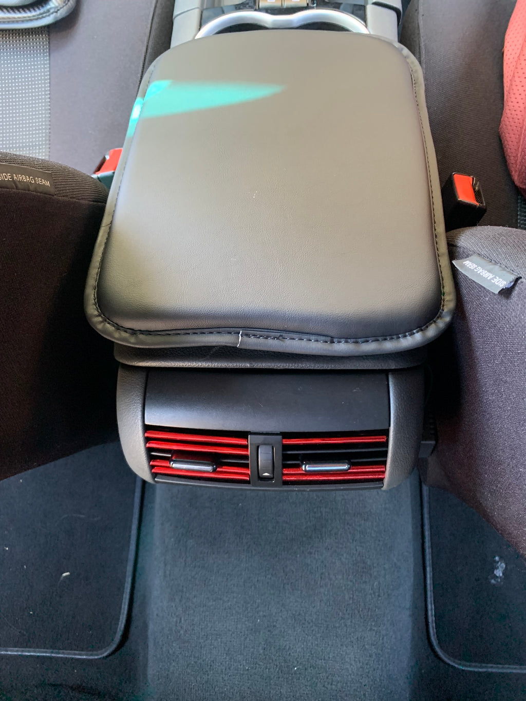 1pc Leather Armrest Cushion Cover For Center Console (Fits Holden VE S1 & S2 Models)