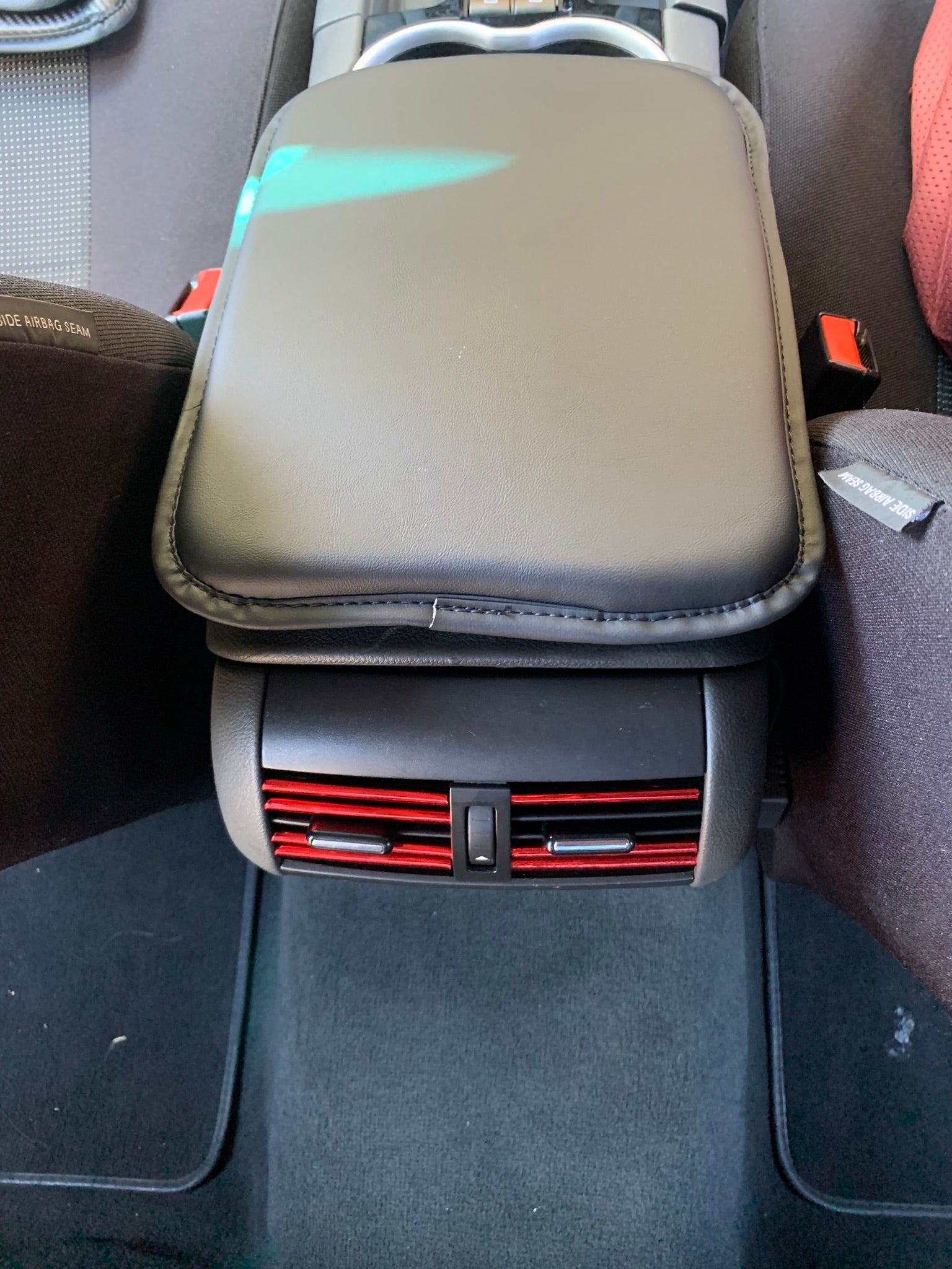 1pc Leather Armrest Cushion Cover For Center Console (Fits Holden VE S1 & S2 Models)