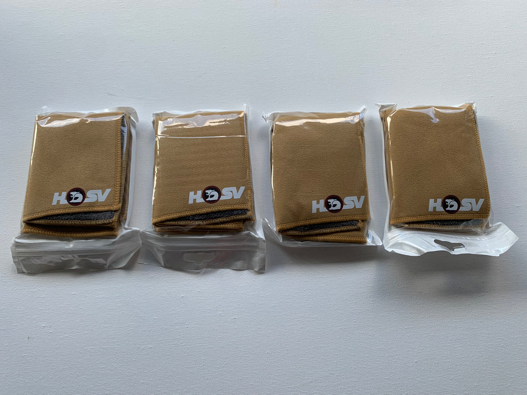 4pcs Microfiber Towel Cleaning Cloth For Holden HSV (Yellow)