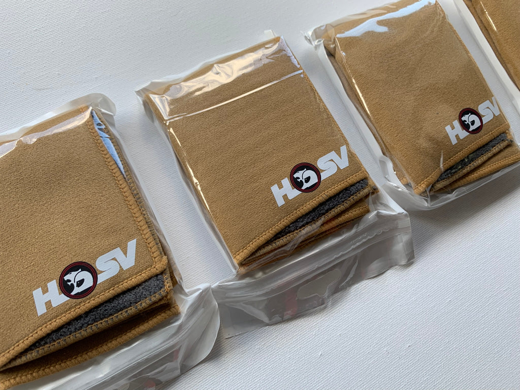 4pcs Microfiber Towel Cleaning Cloth For Holden HSV (Yellow)