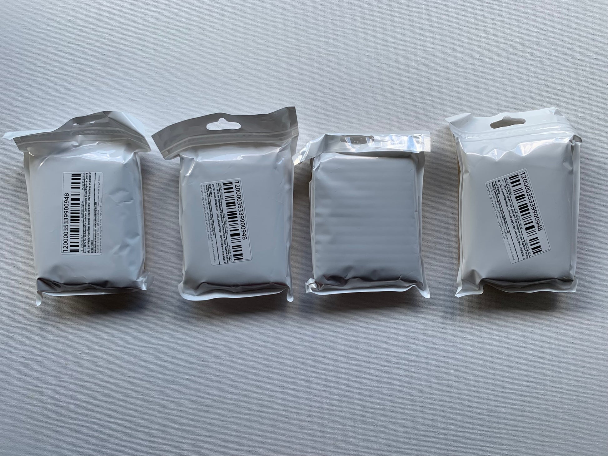 4pcs Microfiber Towel Cleaning Cloth For Holden HSV (Yellow)