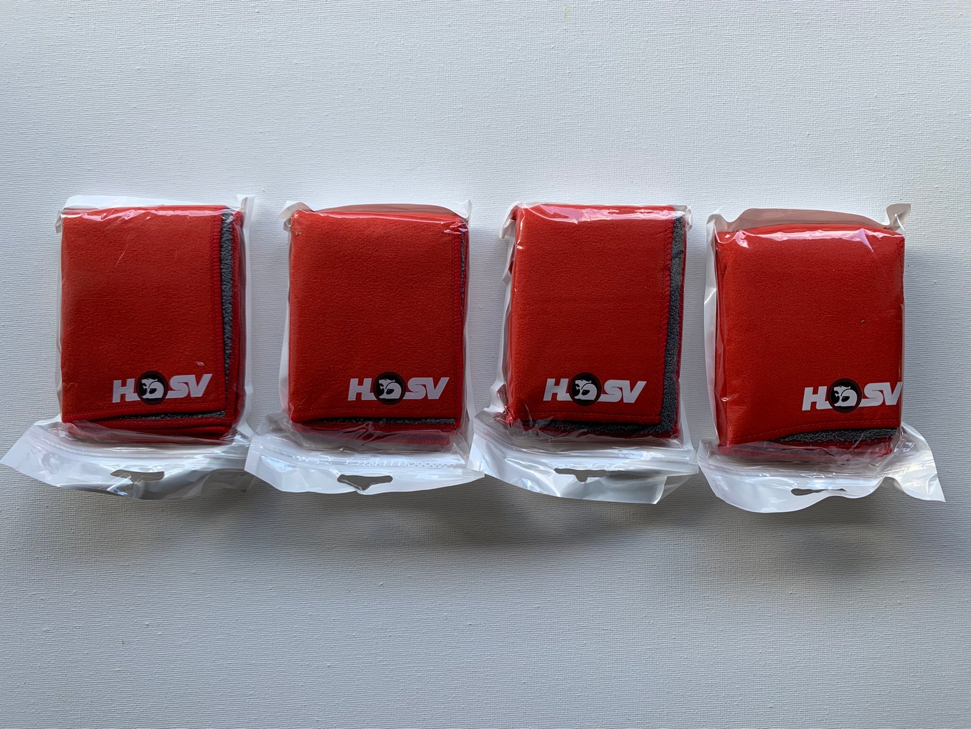 4pcs Microfiber Towel Cleaning Cloth For Holden HSV (RED)