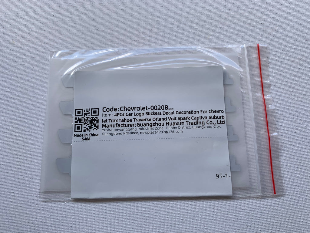 4pcs Holden Chevrolet Car Wipers Stickers For Holden OR Chevrolet (Brand New)