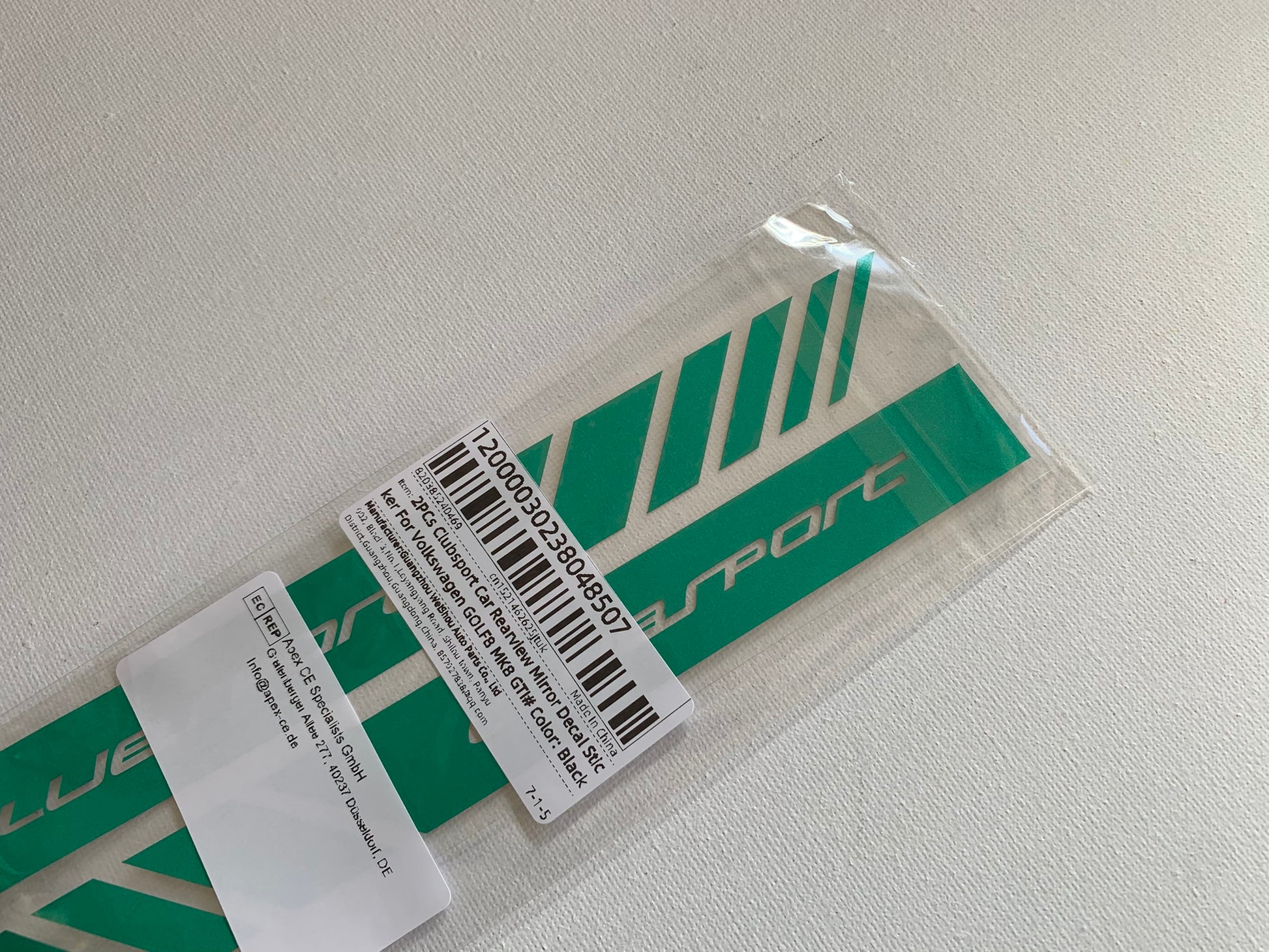 2pcs Car Rearview Mirror Decal Sticker For Holden Clubsport (Brand New)