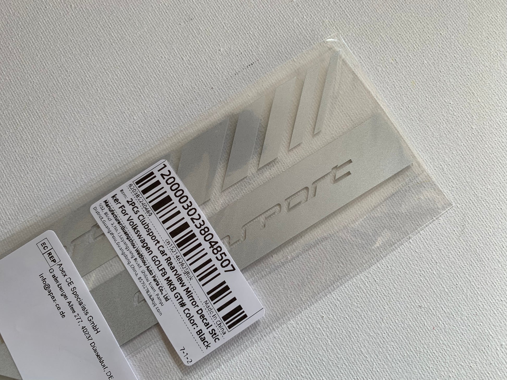 2pcs Car Rearview Mirror Decal Sticker For Holden Clubsport (Brand New)