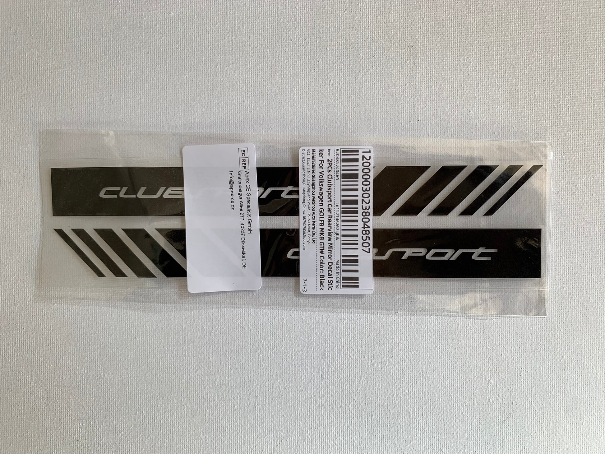 2pcs Car Rearview Mirror Decal Sticker For Holden Clubsport (Brand New)