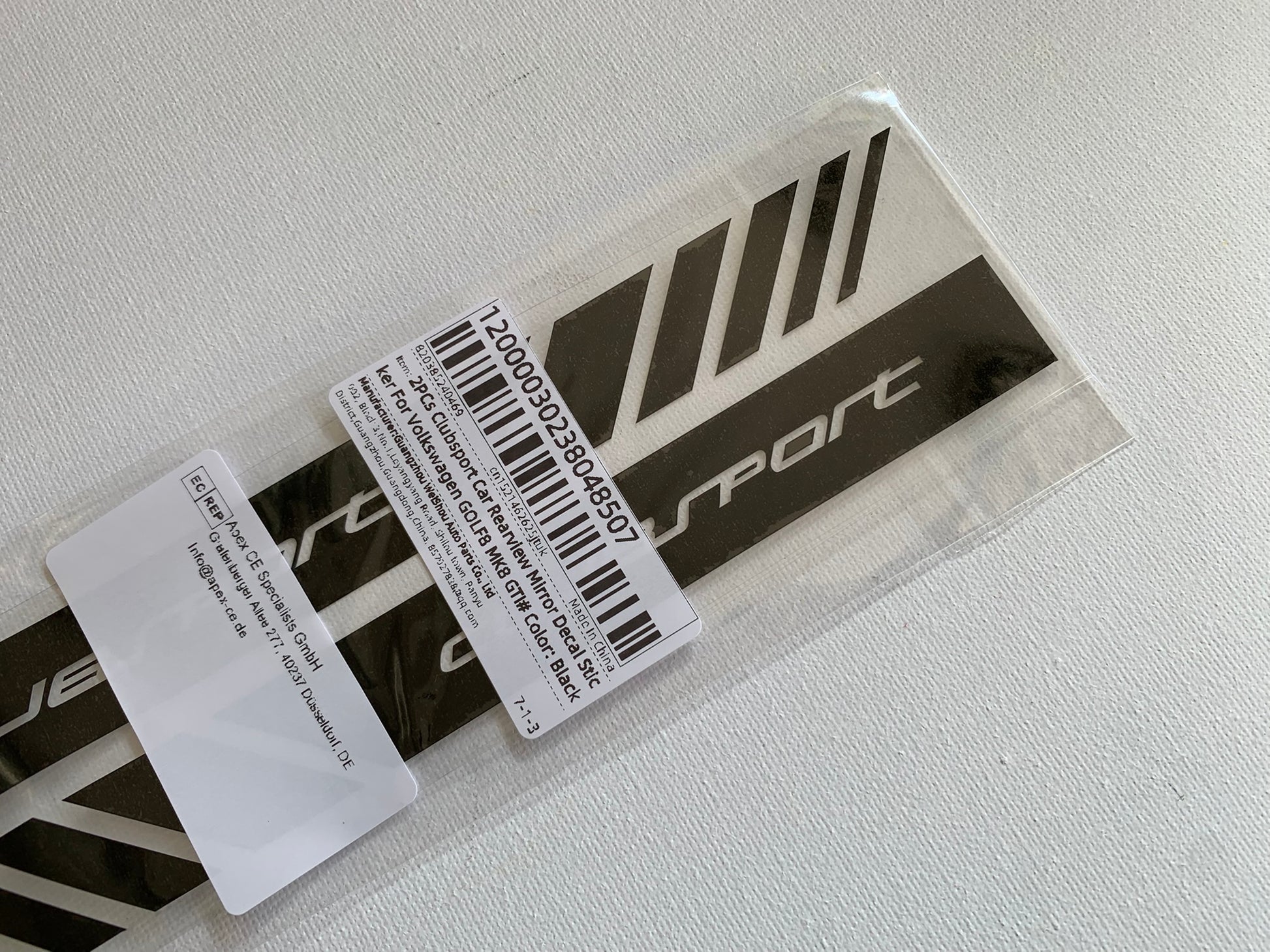 2pcs Car Rearview Mirror Decal Sticker For Holden Clubsport (Brand New)