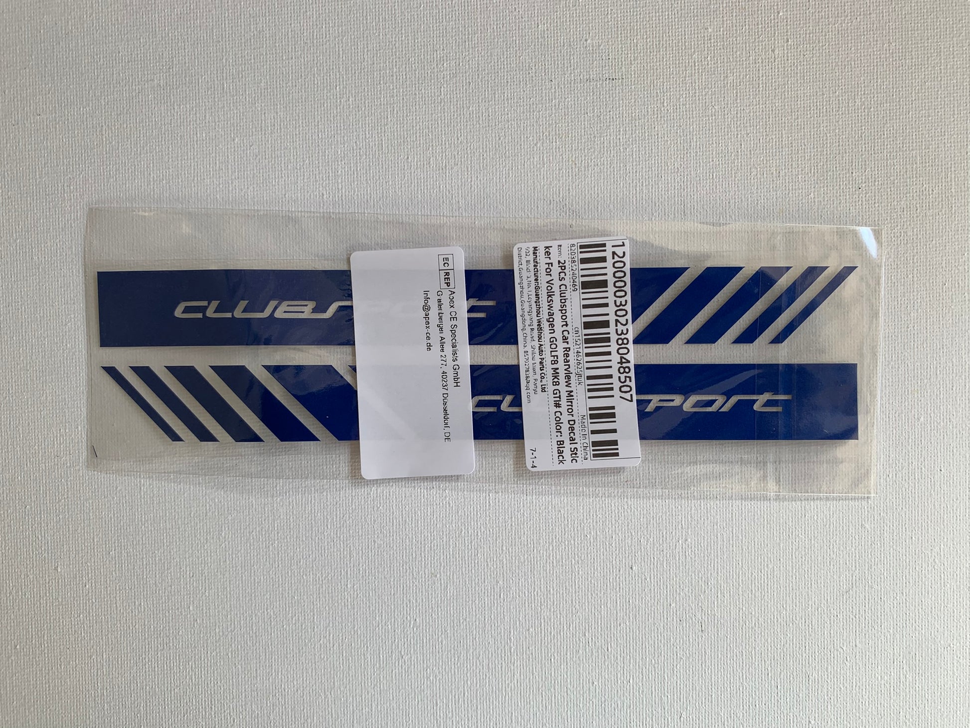 2pcs Car Rearview Mirror Decal Sticker For Holden Clubsport (Brand New)