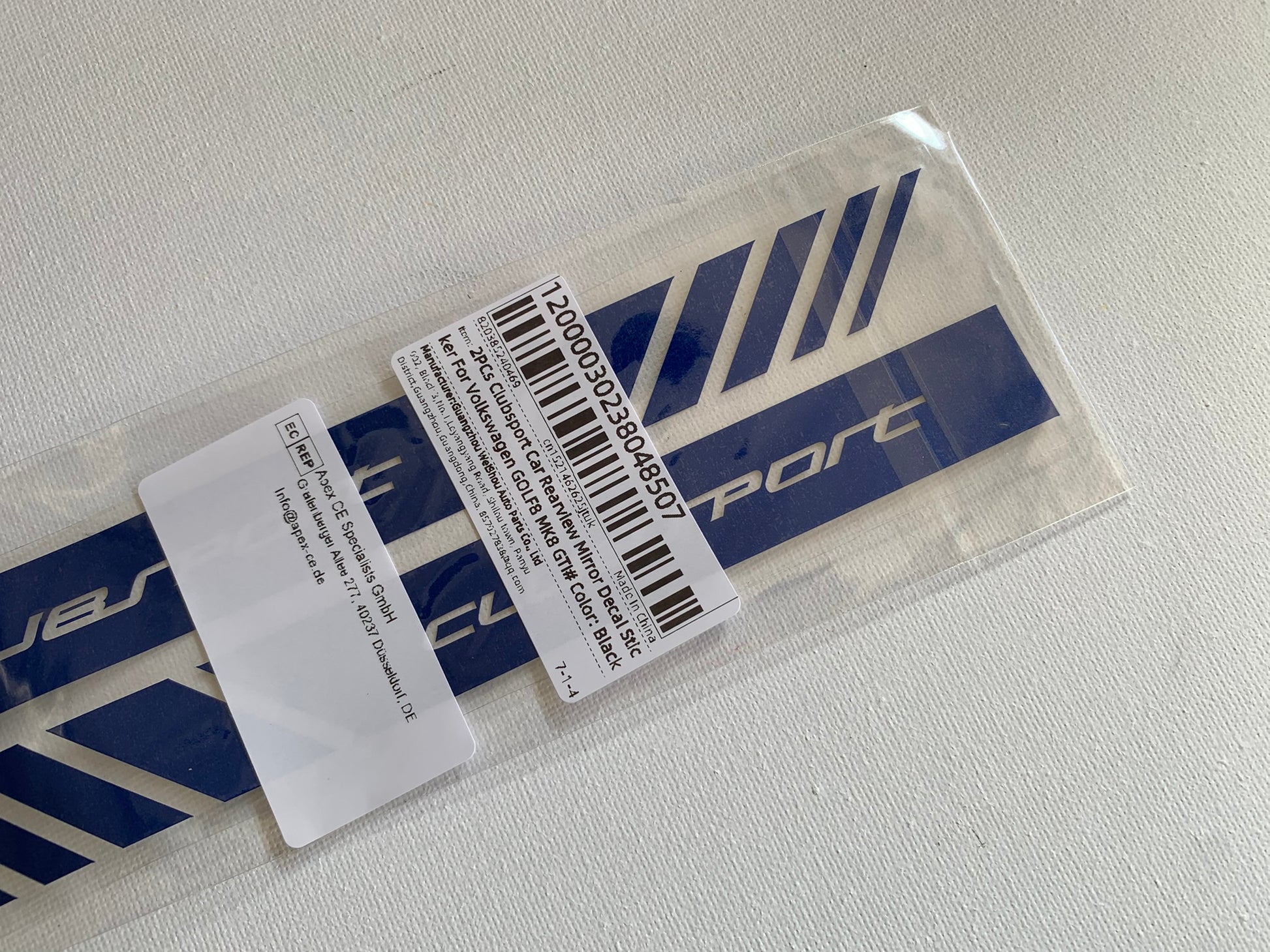 2pcs Car Rearview Mirror Decal Sticker For Holden Clubsport (Brand New)